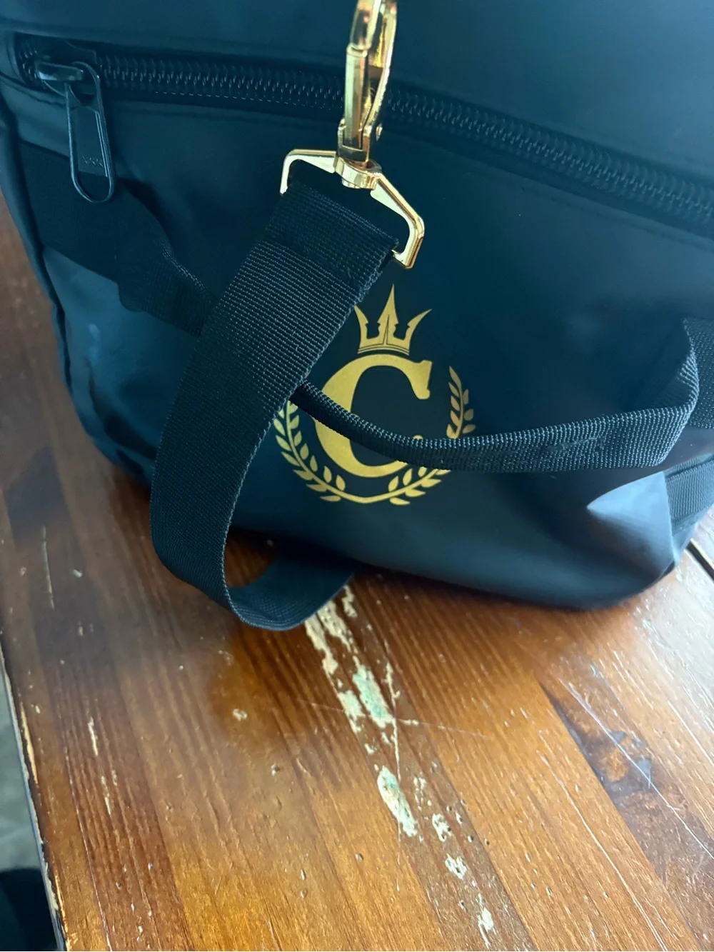 Cultrue Kings Black & Gold Duffel Bag